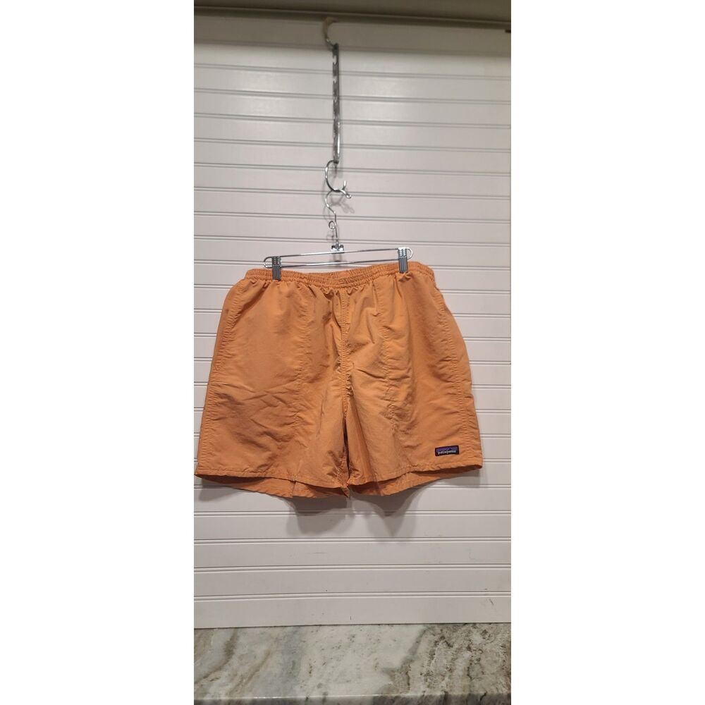 Patagonia Sheels Mens Orange Swim Shorts Size XL